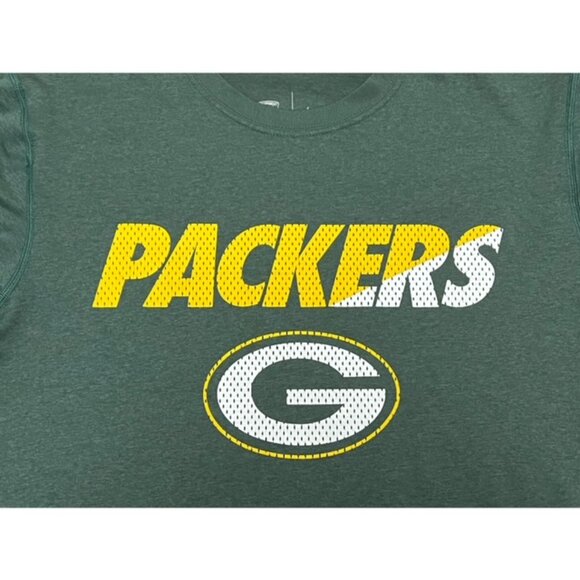 Green Bay Packers Nike Dri Fit Green Training Performance Shirt Size M EUC NFL - Picture 2 of 4